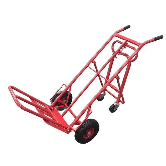 2-in-1 Foldable Convertible Platform Truck Hand Truck Hand Trolley