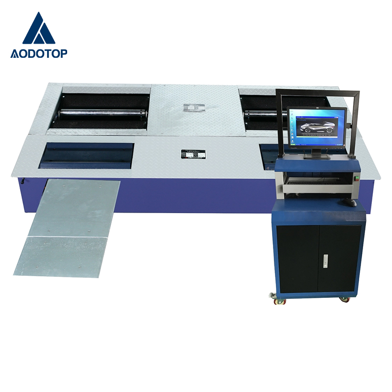 Vehicle Brake Test Line Motorcycle Truck Van Testing Customization