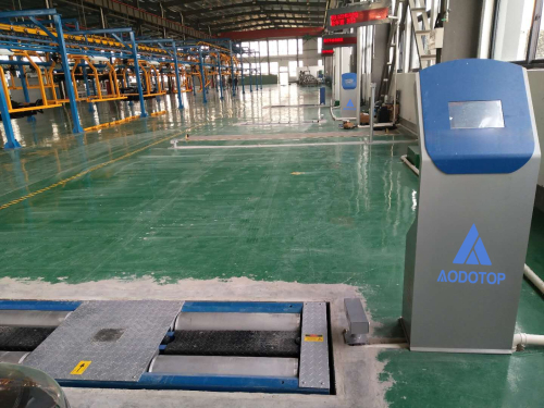 Vehicle Brake Test Line Motorcycle Truck Van Testing Customization