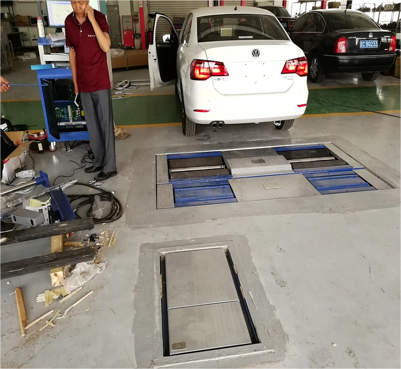 Vehicle Brake Test Line Motorcycle Truck Van Testing Customization