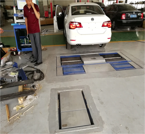 Vehicle Brake Test Line Motorcycle Truck Van Testing Customization
