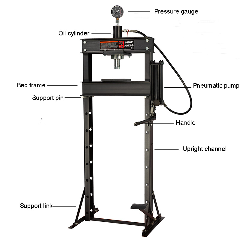 Pneumatic Shop Press 20T 30T 50T 100T