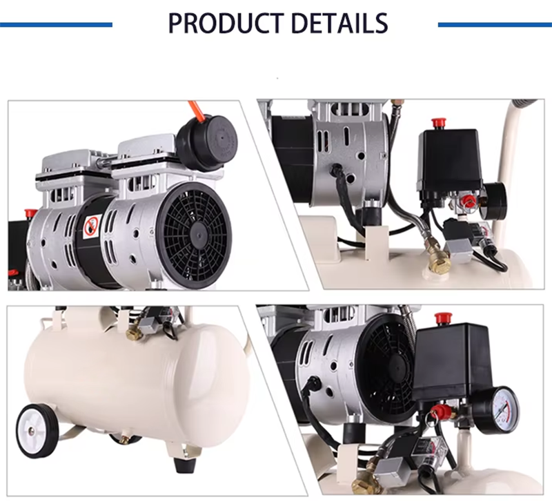Silent Air Compressor Customized 90L 120L 160L 200L Tank