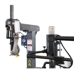 Reversible Demounting and Mounting Head Tire Changer