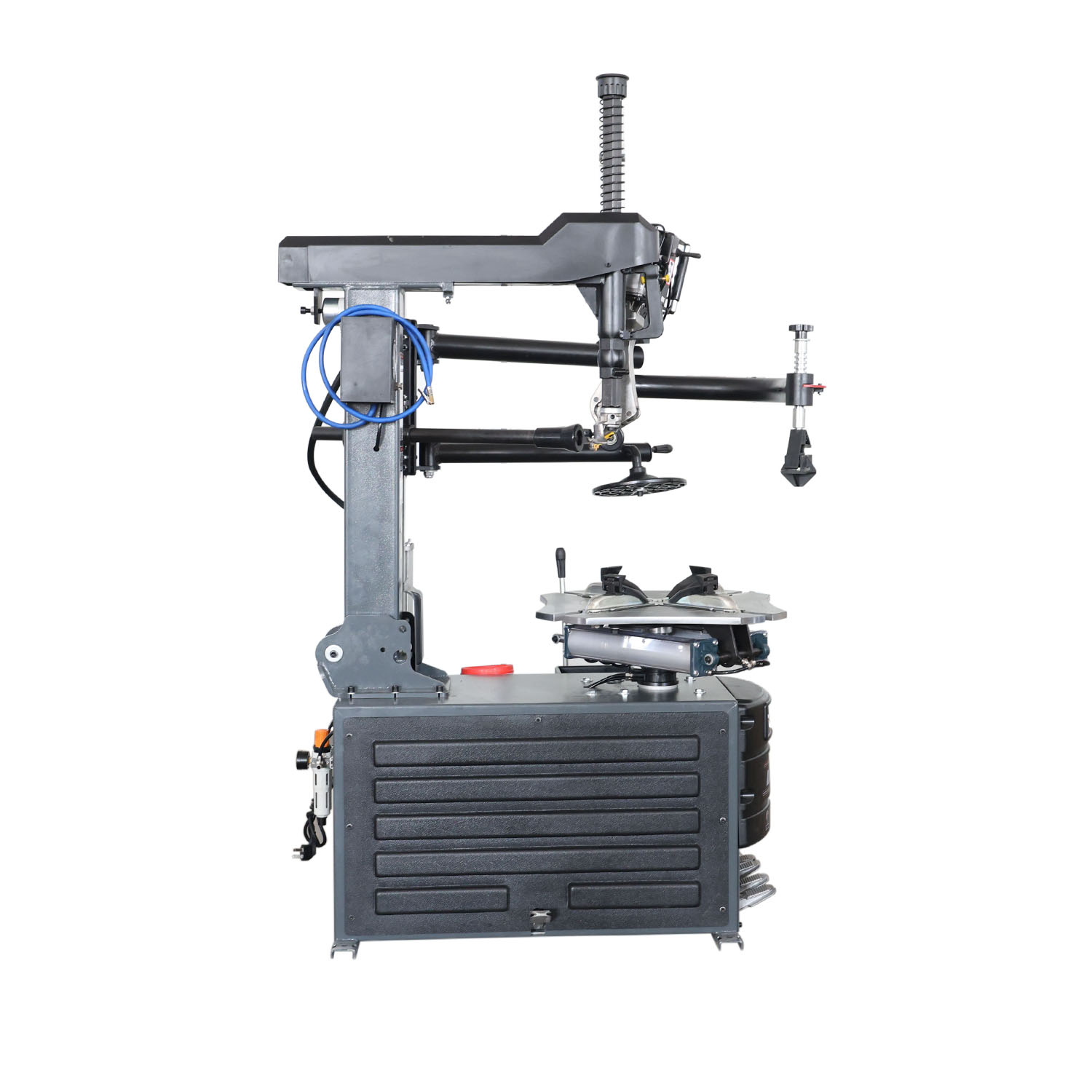 Reversible Demounting and Mounting Head Tire Changer