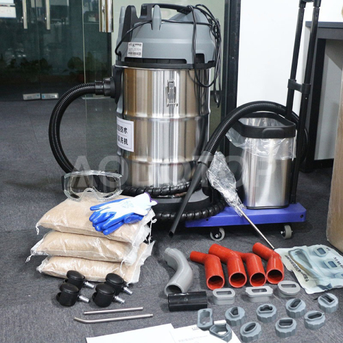 Walnut Sand Carbon Removing Machine Mobile Portable Engine Carbon Cleaner