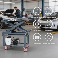 Portable Hydraulic Lift for EV Battery Removal and Maintenance