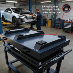Portable Hydraulic Lift for EV Battery Removal and Maintenance