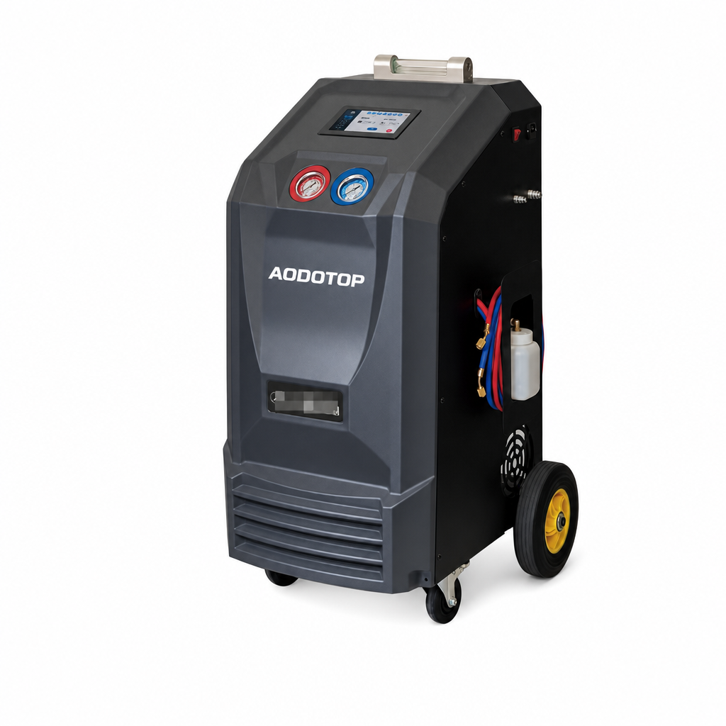 New Auto Air Conditional Recycling Recharging Flushing Refrigerant AC Recovery Machine Equipment