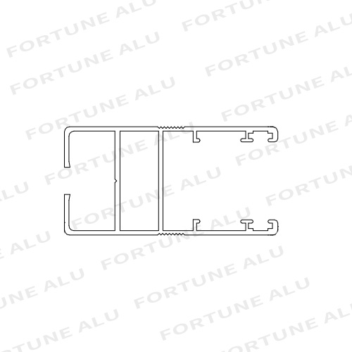 Customized Aluminum Windows And Doors Profiles Kuwait