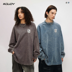 #OVDY 24SS Erosion variation and hole-breaking long sleeve