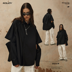 #OVDY 23FW Shirt with detachable sleeve design