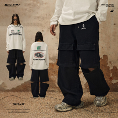 #OVDY 23FW Detachable old overalls