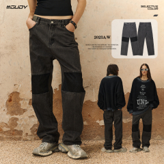 #OVDY 23FW Splicing and washing to make old jeans