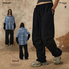 #OVDY 23FW Folding design paratroopers pants