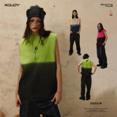 #OVDY 23FW Dopamine hole sweater vest