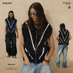 #OVDY 23FW Zipper vest sweater