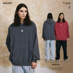 #OVDY 23FW Spliced vintage hoodie