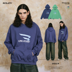 #OVDY 23FW Three-dimensional embroidered hoodie