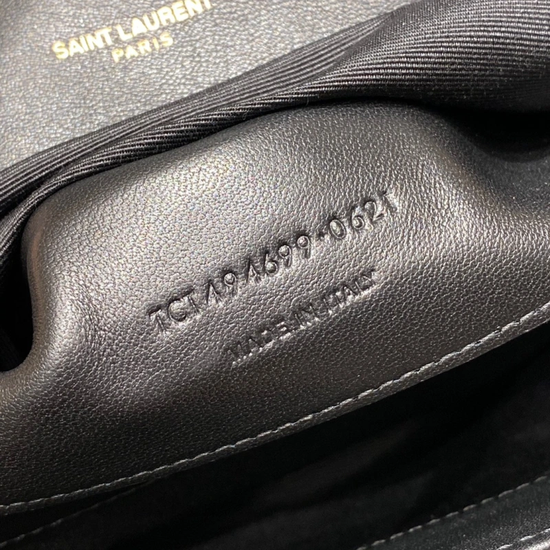 YSL LOULOU SMALL BAG IN Y-QUILTED SUEDE 25