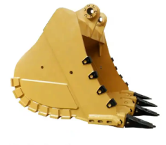 CNS EXCAVATOR GP BUCKET FOR HEAVY DUTY STONE ROCK TOUGH MATERIAL CHINA DIRECT SALE