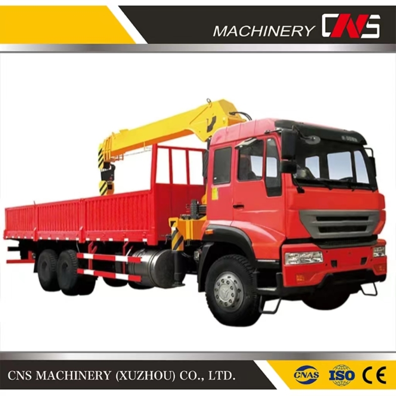Factory Sale 2000kg Construction Machinery Mobile Truck Mounted Crane Portable Lifting Equipment Straight Arm Crane