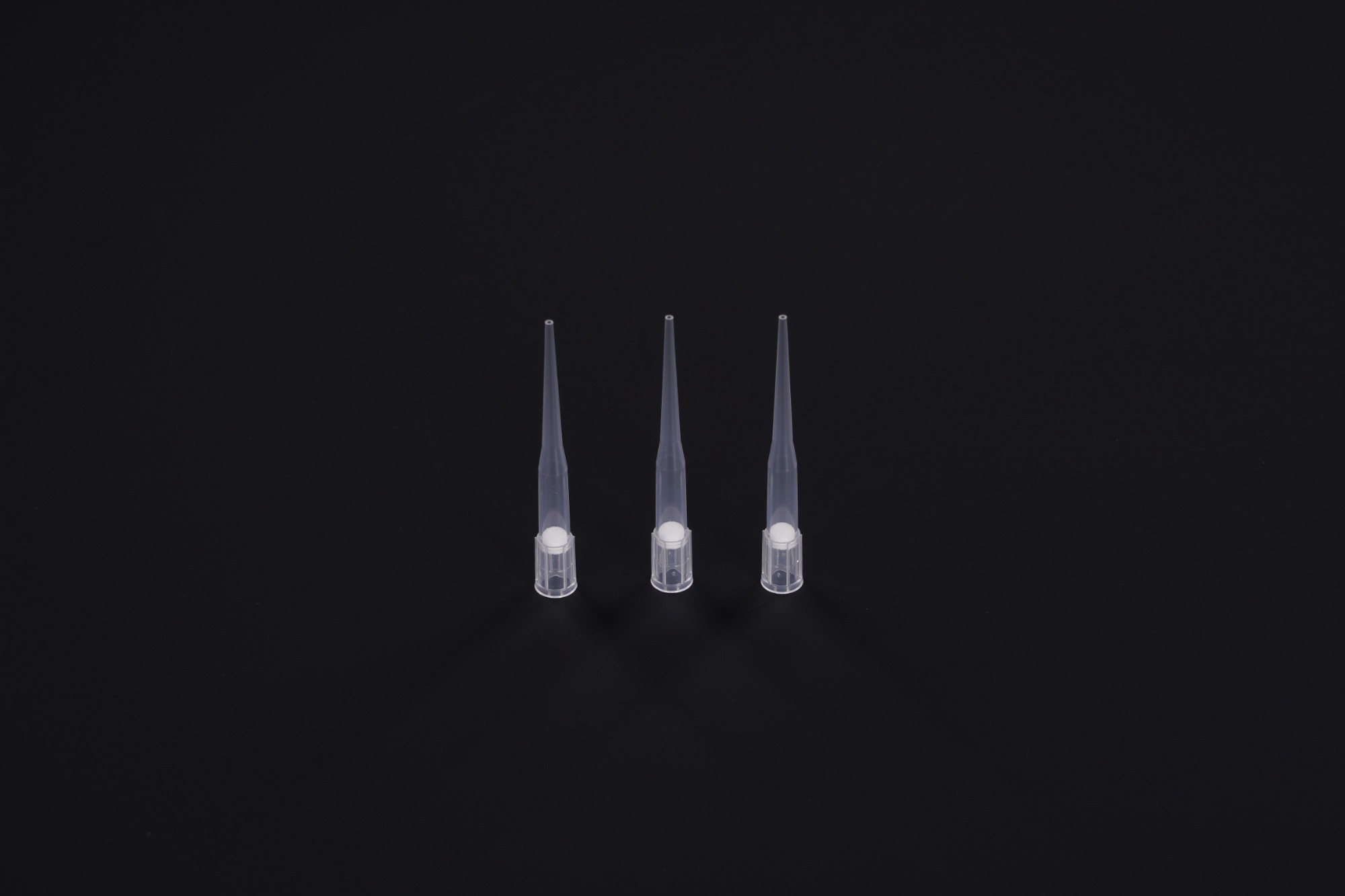 200 μL-Beckman用チップ 低吸着透明-フィルター-ラック入り-滅菌済み