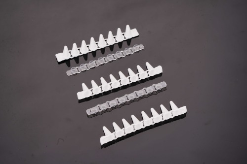 0.1 mL-PCR 8連チューブ&8連フラットキャップ- Aタープ（白）