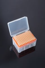 汎用チップ-フィルター-ラック入り-滅菌済み-150 μL