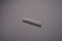 0.1 mL-PCR 8連チューブ&8連フラットキャップ- Bタープ（透明）