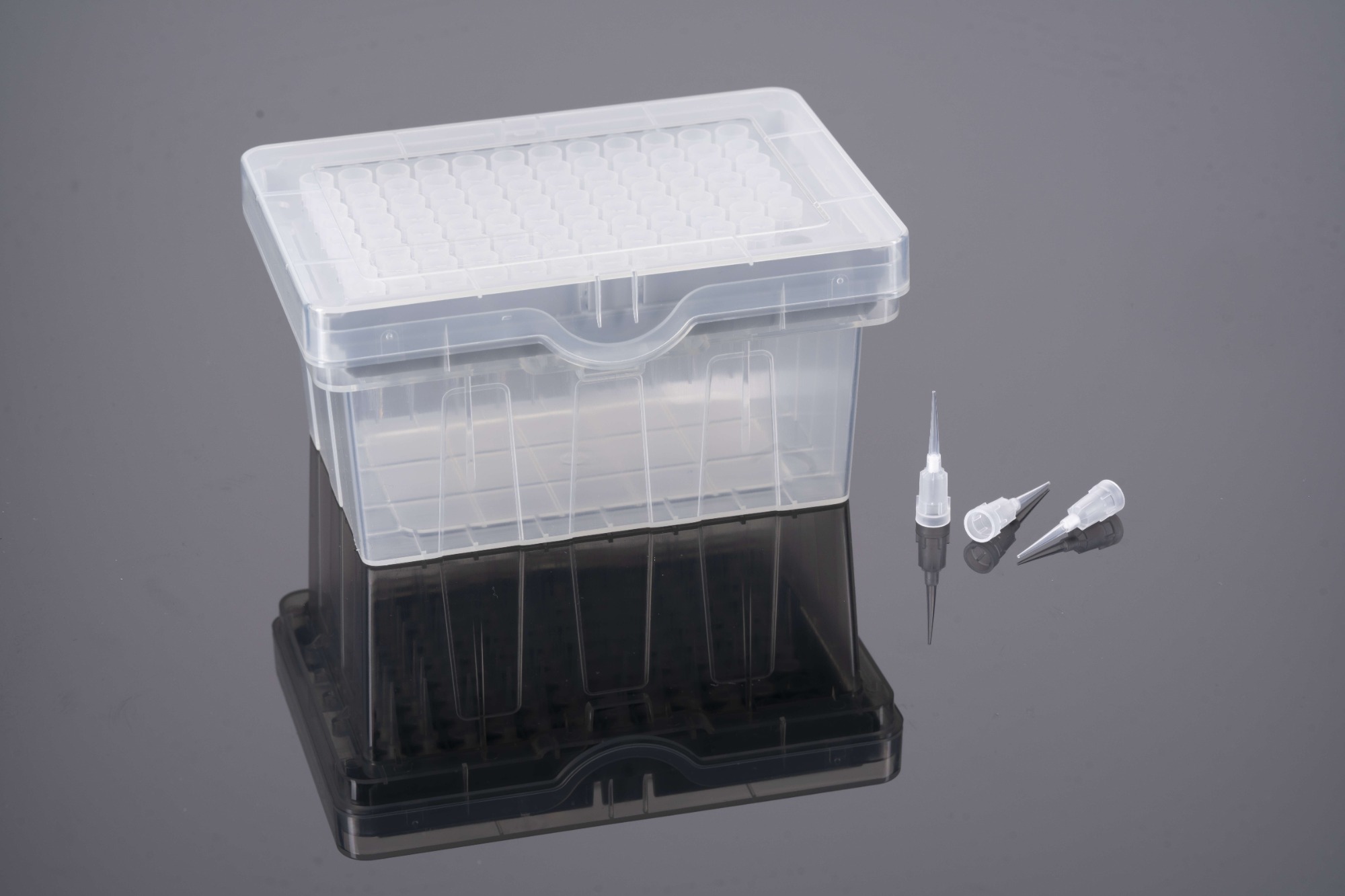 Tecan用透明-フィルター-ラック入り-滅菌済み-10 μL