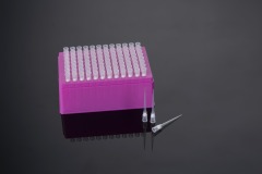 50 μL-Beckman用チップ 透明-フィルター-ラック入り-滅菌済み