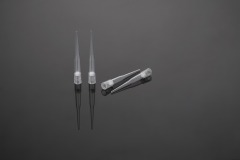 200 μL-Beckman用チップ 透明-フィルター-ラック入り-滅菌済み