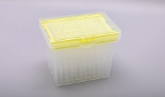 Tecan用低吸着透明-ノンフィルター-ラック入り-滅菌済み-1000 μL