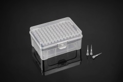 汎用チップ-フィルター-ラック入り-滅菌済み-10 μL