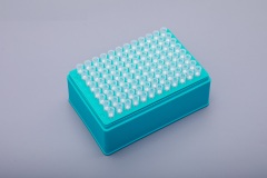 200 μL-Beckman用チップ 低吸着透明-フィルター-ラック入り-滅菌済み