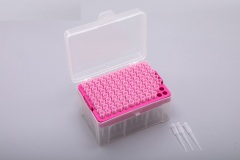 低吸着チップ-ノンフィルター-ラック入り-滅菌済み-250 μL