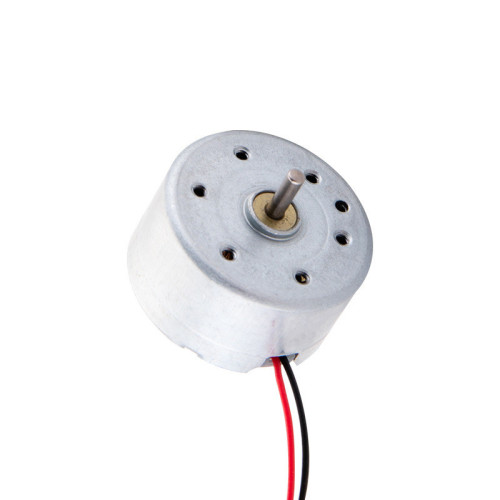 300 DC Motor 3.7V Micro Brush Motor for Handheld Fan Neck Fan Toy Shaver Car Aromatherapy Solar Panel Small Electric Motor