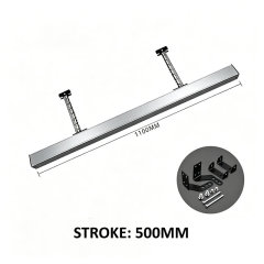 24V/220V High Thrust Automatic Dual-Chain Aluminum Alloy Skylight Electric Smart Window Opener