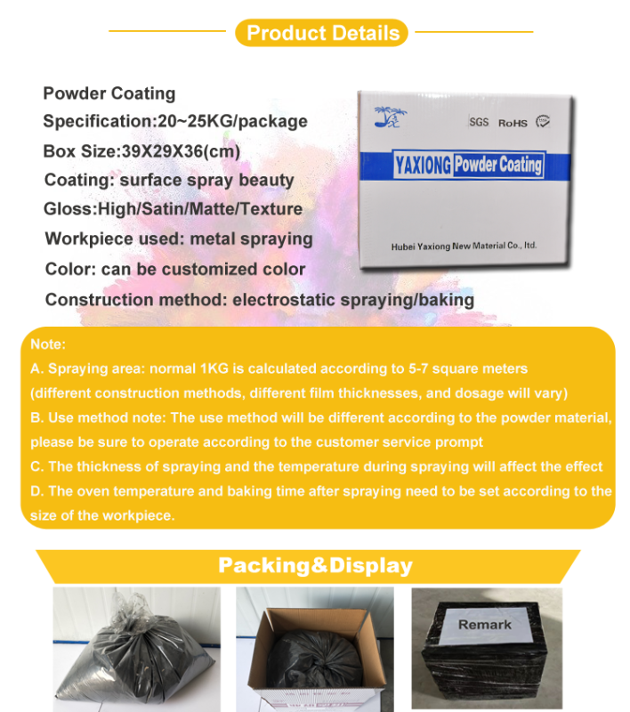 Metallic Powder Coating powder