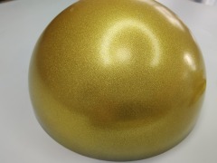 gold powder coating paint