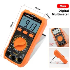 VICTOR 201 202 203 205A Digital Multimeter , Auto DMM Tester With NCV LIVE Function,measuring DCV, ACV, DCA, ACA, resistance, capacitance, frequency, temperature, diode, continuity test,Capacitance meter NEW portable multimetro