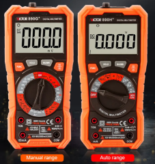 VICTOR 890G+ 890H+ Digital Multimeter , Tester With NCV LIVE，measuring DCV, ACV, DCA, ACA, Resistance, Capacitance, Frequency, Temperature，Duty Cycle，Diode and Continuity test and with the function of auto power off and backlight