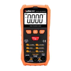 VICTOR 85C 85D Digital Multimeter, measure DCV, ACV, DCA, ACA, resistance and continuity test, NCV (non-contact ACV induction measurement), Live (live line judgment) , torch functions