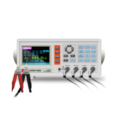 VICTOR 4090A 4090B 4090C 4091A 4091B 4091C LCR Meters, Test frequency, Basic accuracy, Electrical level, Test parameters, DCR range, LCR range