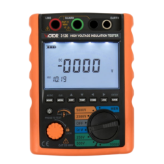 VICTOR 3123 3125 3126 Digital Insulation Resistance Testers,250V-5000V DC Voltage ,Auto Range Megohmmeter 0MΩ~5TΩ，Environment temperature test and display,PI,DAR,SV,RAMR,backlight display