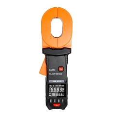 VICTOR 6410+ 6412A Digital Clamp Earth Resistance Testers Ground Earth Resistance Tester ，Resistance 0-1200Ω，AC current 1mA-20A ，Alarm beep with LCD Display