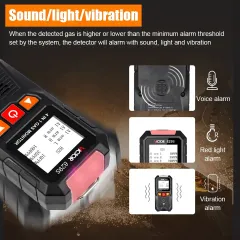 4 in 1 Gas Detector