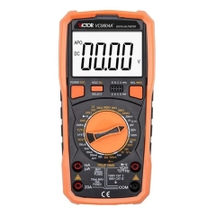 VICTOR 9801A+ 9804A+9806+ 9807A+ 9808+ 980+ Digital Multimeter,15 seconds delay backlight，load protection，measuring DCV, DCA, AC true RMS measurement, resistance, capacitance, conductance, triode, diode/continuity automatic identification function