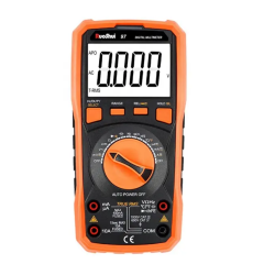 VICTOR 97 Digital Multimeter , 4000 Counts,measuring DCV, ACV, DCA, ACA, Resistance and Capacitance, Frequency, Diode, Triode, Continuity test, Temperature, Auto power off (can be canceled) and backlight function